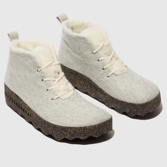 Asportuguesas Shoes - NEW ASPORTUGUESAS Made In Portugal Cake Boot Sneakers white for women 663tn